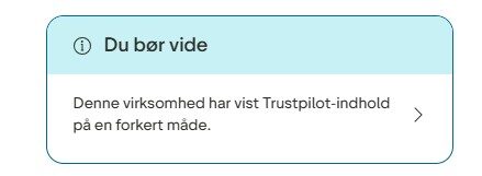trustpilot snyd med logoer