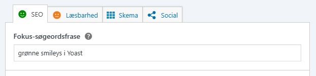 grønne smileys yoast