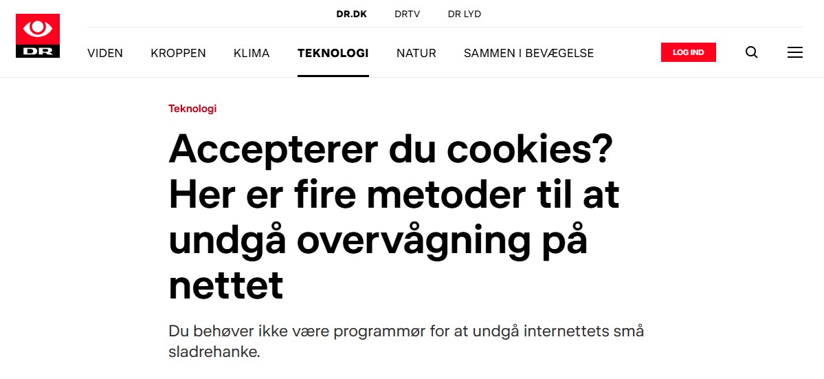 cookies overvågning
