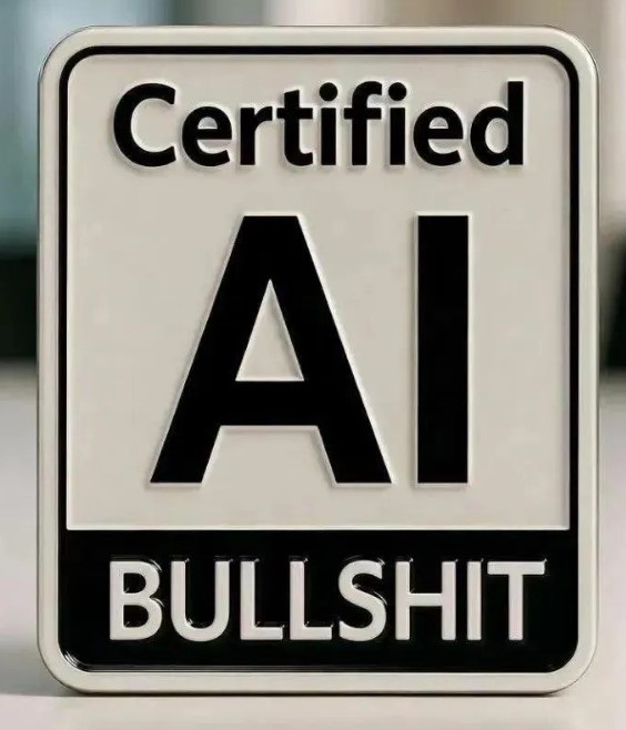 certified ai bullshit